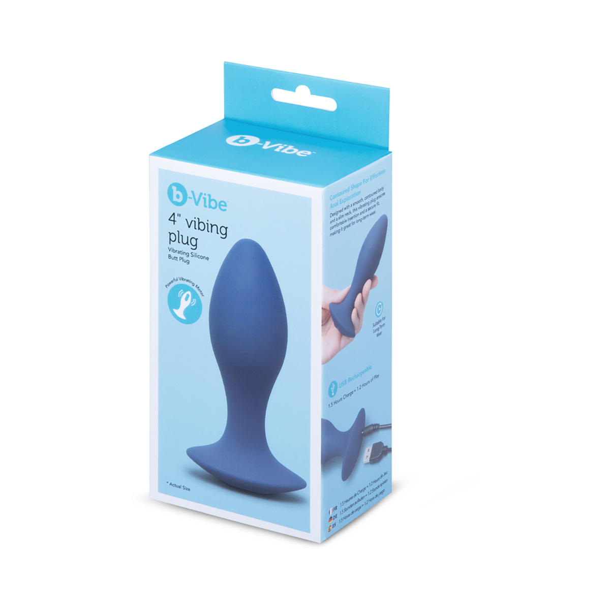 Bottle of Anal Lube B-Vibe showing thick, supportive formula