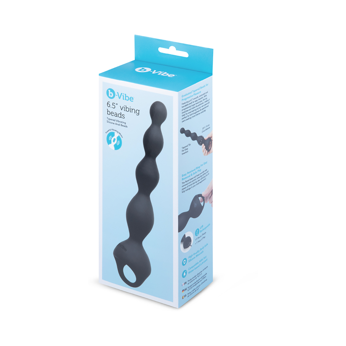 Bottle of Anal Lube B-Vibe showing thick, supportive formula