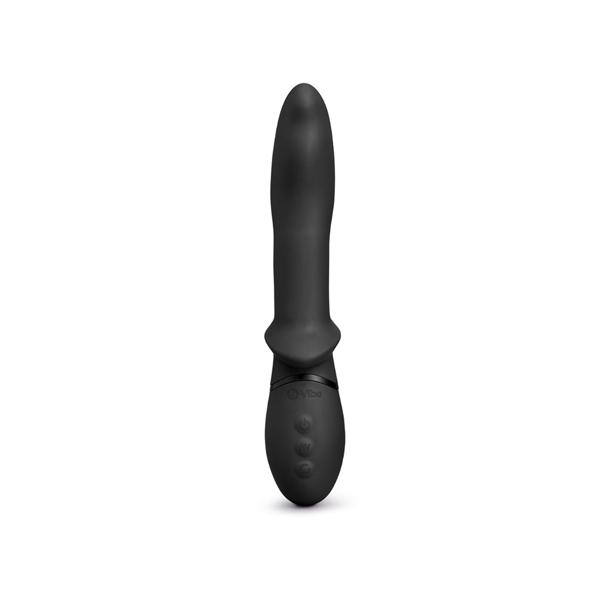 Close-up of the  B-Vibe vibrator for texture detail