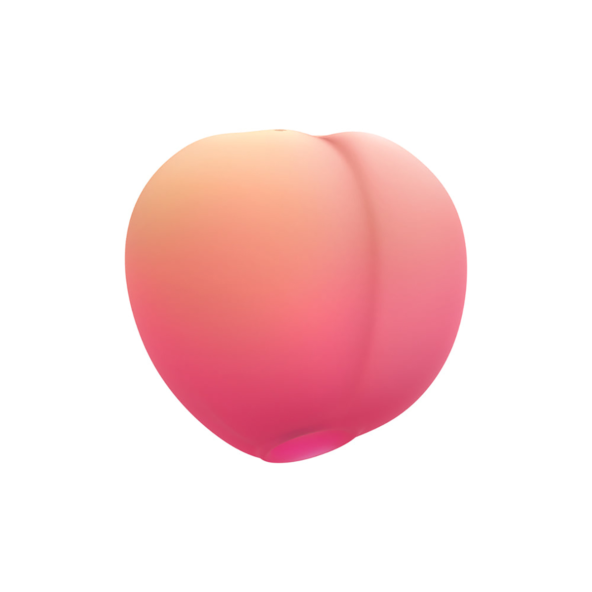 Waterproof design shown in the Peach ROMP vibrator