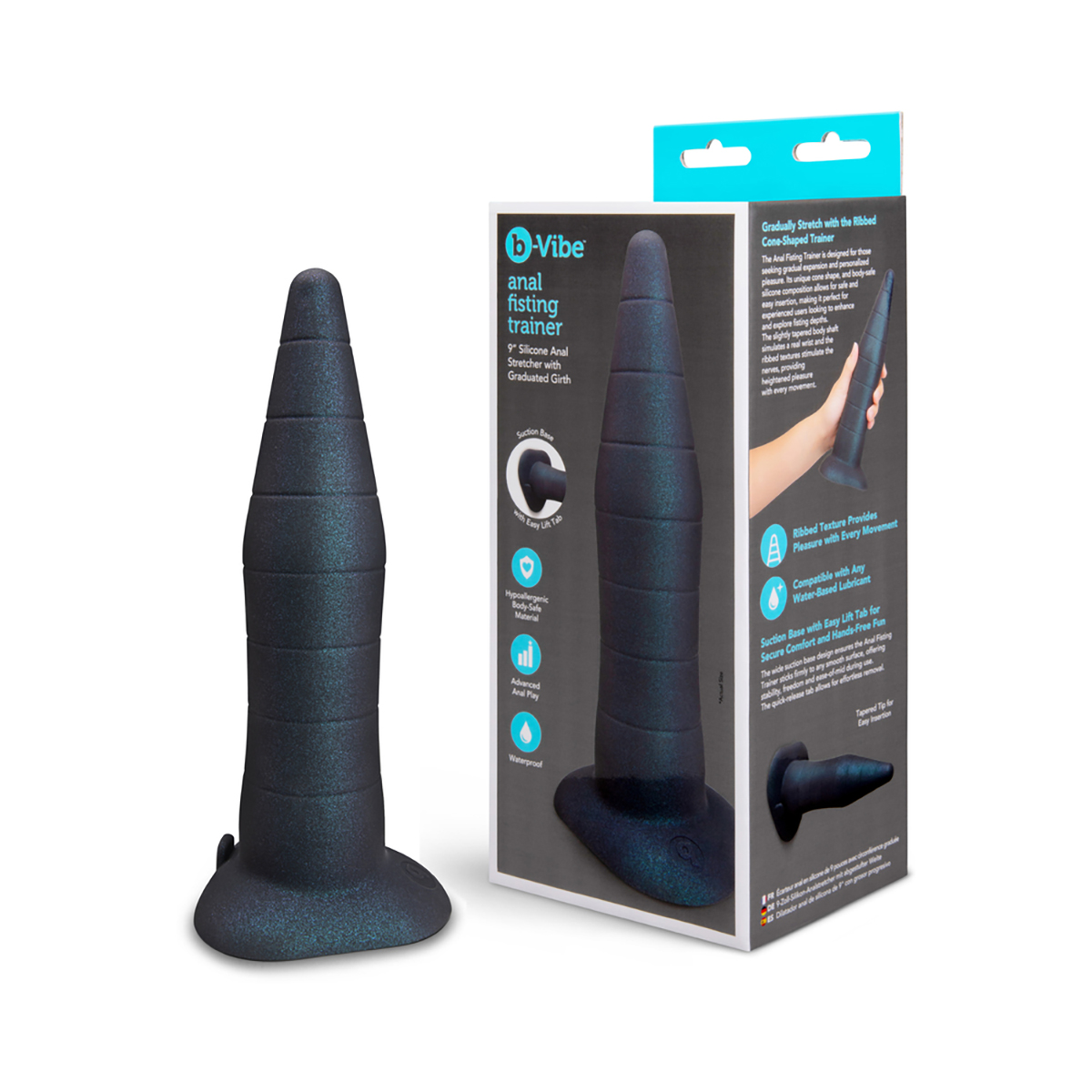 Buy  b Vibe Fisting Anal Trainer book for her.