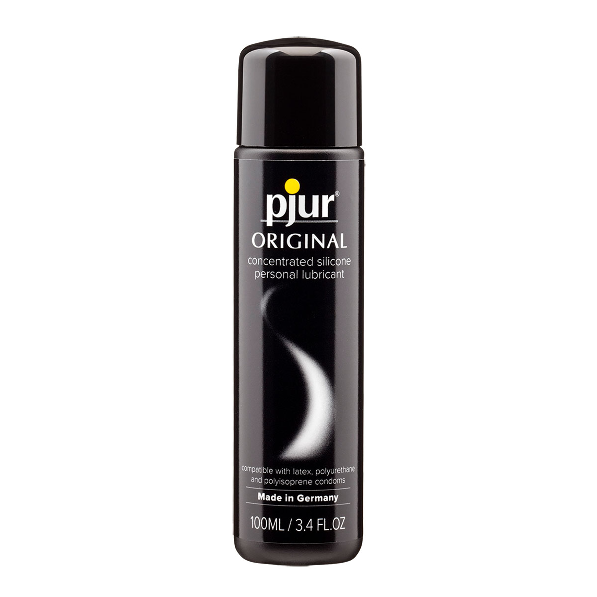 100 ml silicone lube pjur bottle showing smooth, long-lasting formula