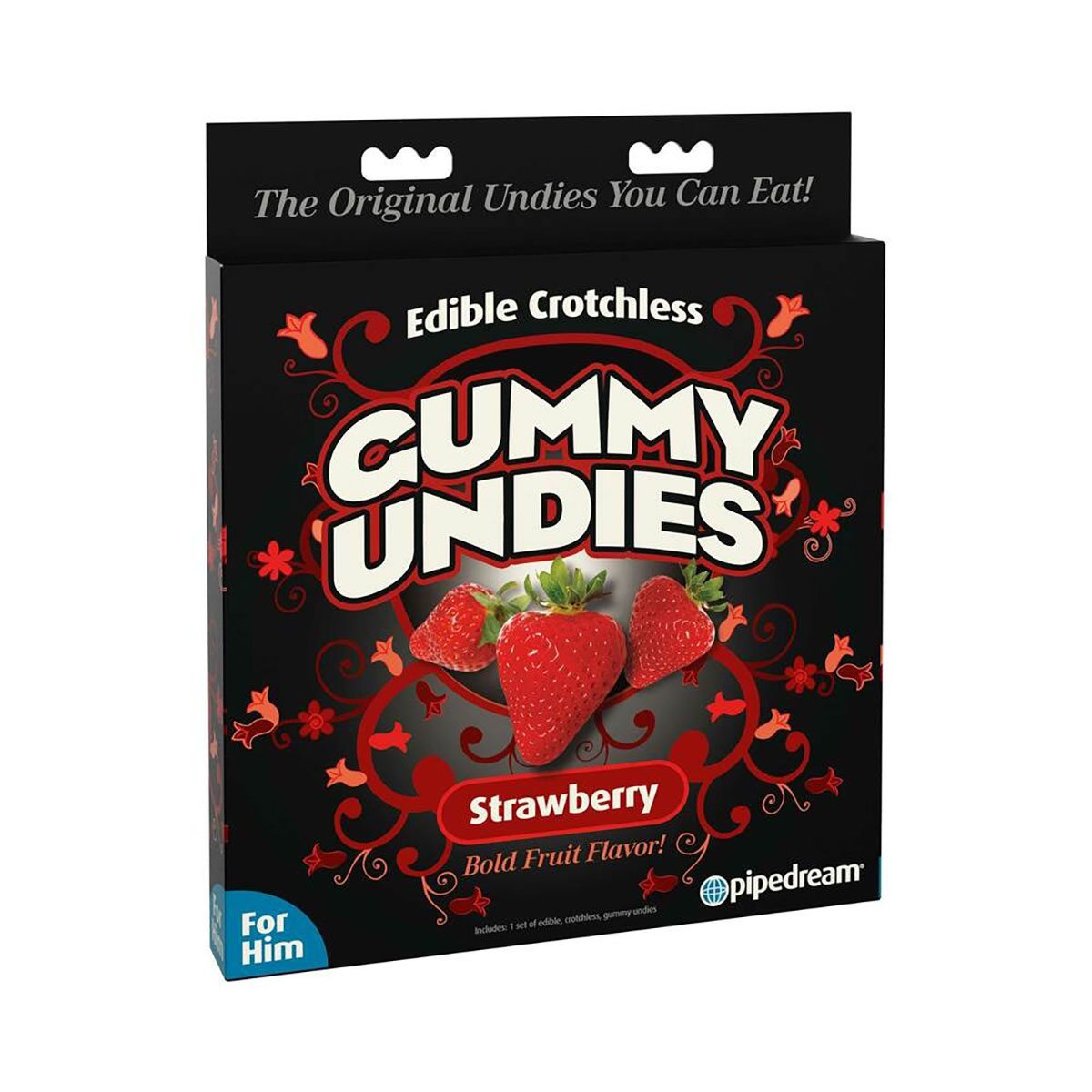 Buy  pd edible gummy undies male strawberry book for her.