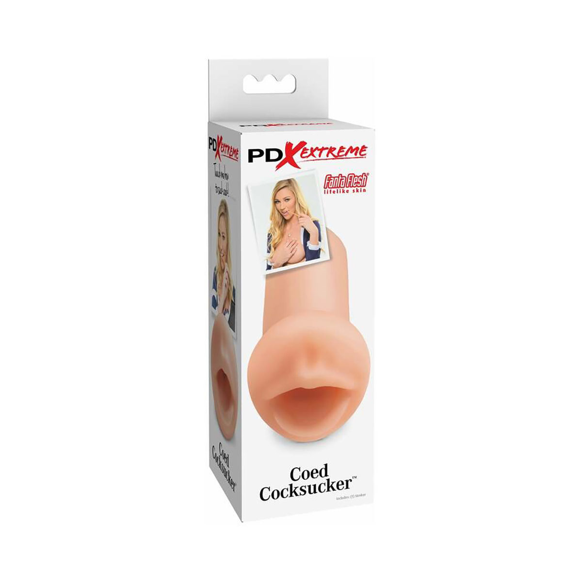 Buy  PDX Coed Cocksucker Oral Stroker Beige book for her.