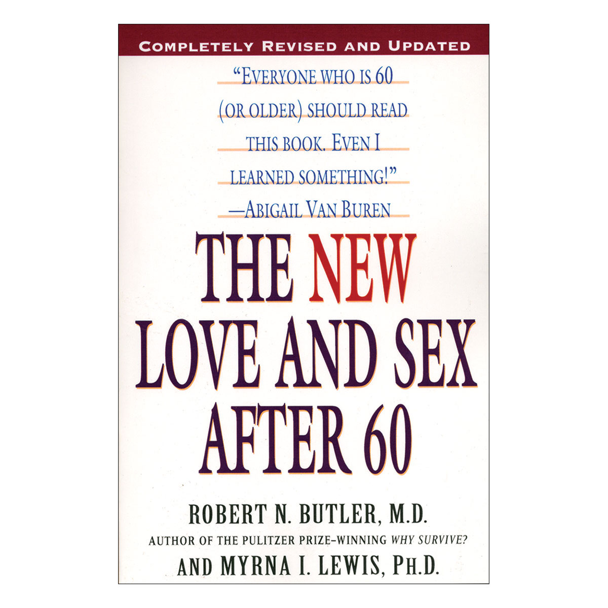 Buy  New Love and Sex After 60 book for her.