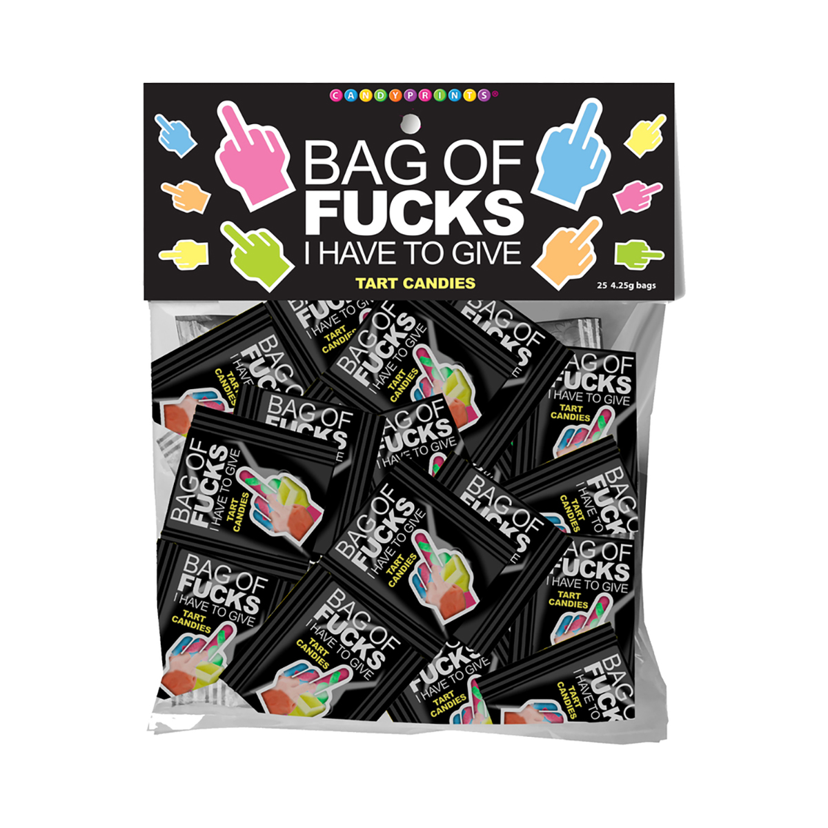Buy Bag Of Fucks I Have To Give Bag of 25 book for her.
