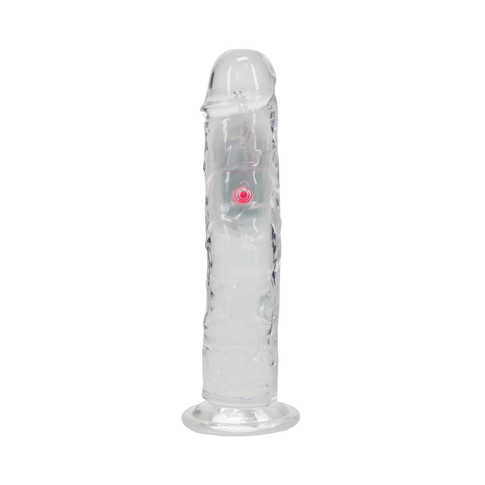 8 inch Dildo from Shots in Clear designed for anal sex with Her or Him
