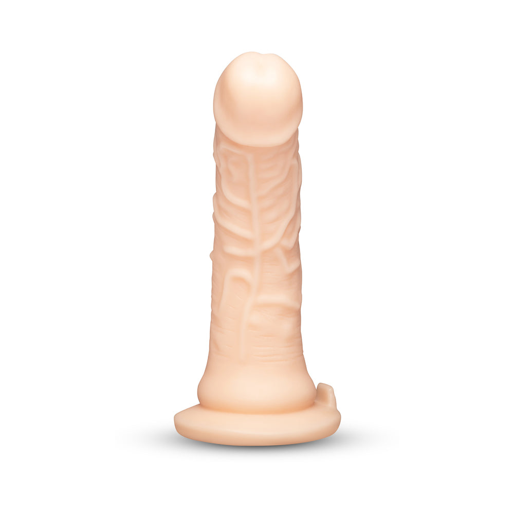 8 inch Dildo from Together Toy in Vanilla Ivory Beige designed for anal sex with Her or Him