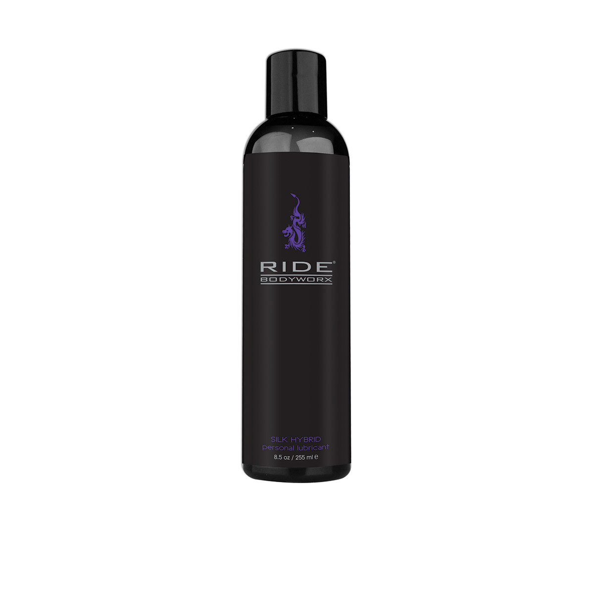 Bottle of 8.5 oz Anal Lube Sliquid showing thick, supportive formula