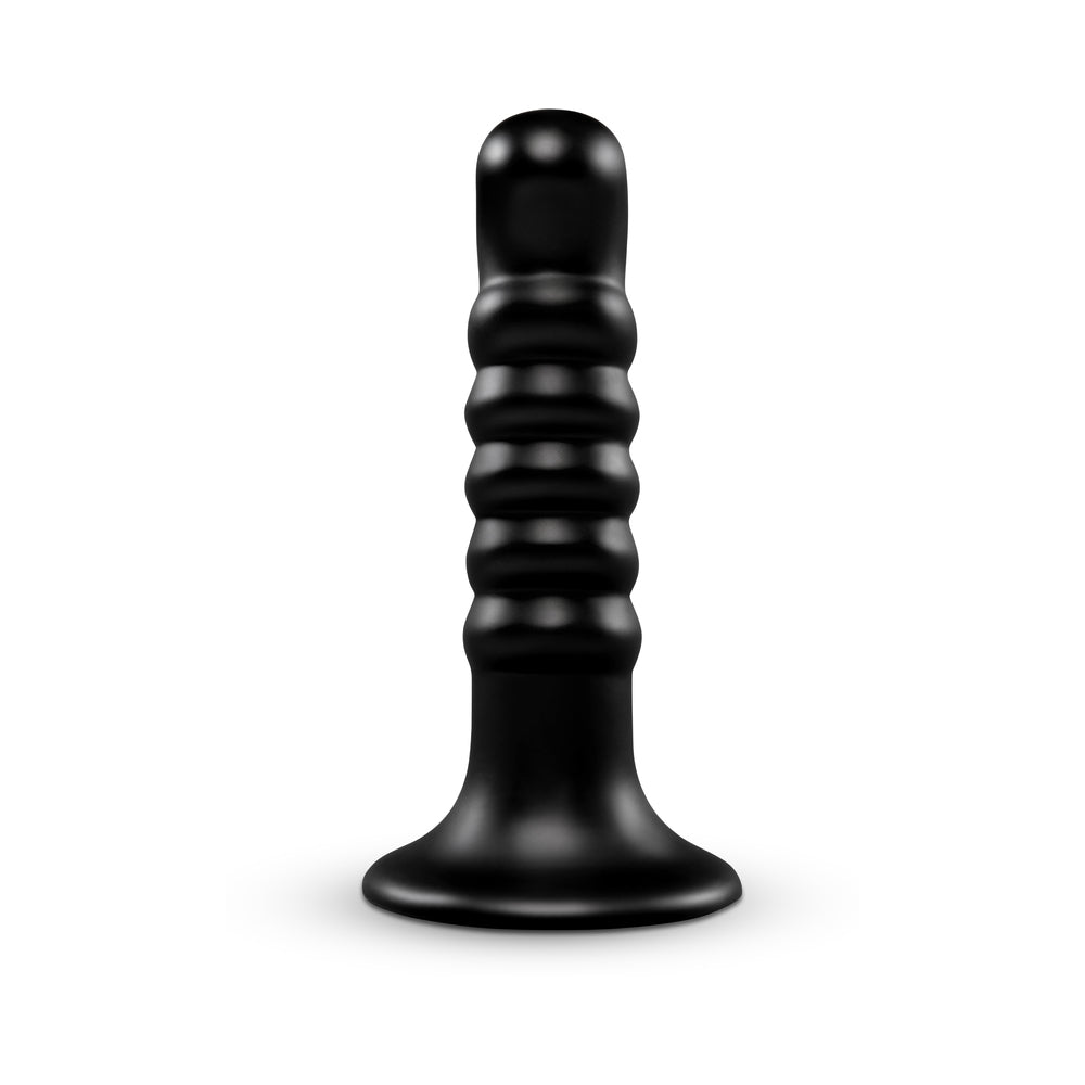 9.5 inch Dildo from b-Vibe in Black designed for anal sex with Her or Him
