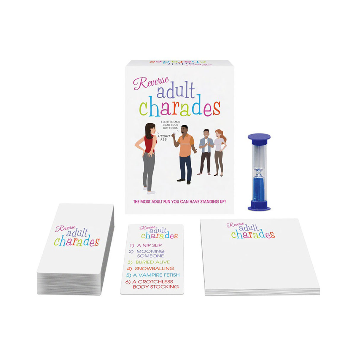 Buy  reverse adult charades book for her.