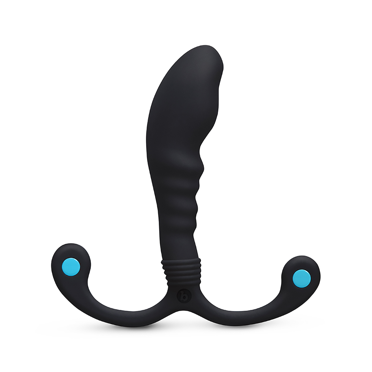 Angled view of the  B-Vibe vibrator designed for intimate use