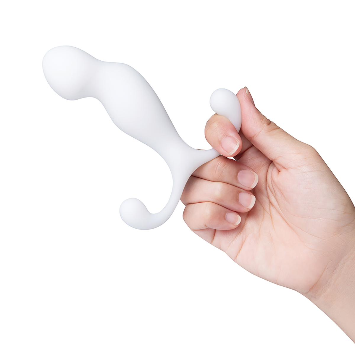 Close-up of the  B-Vibe vibrator for texture detail