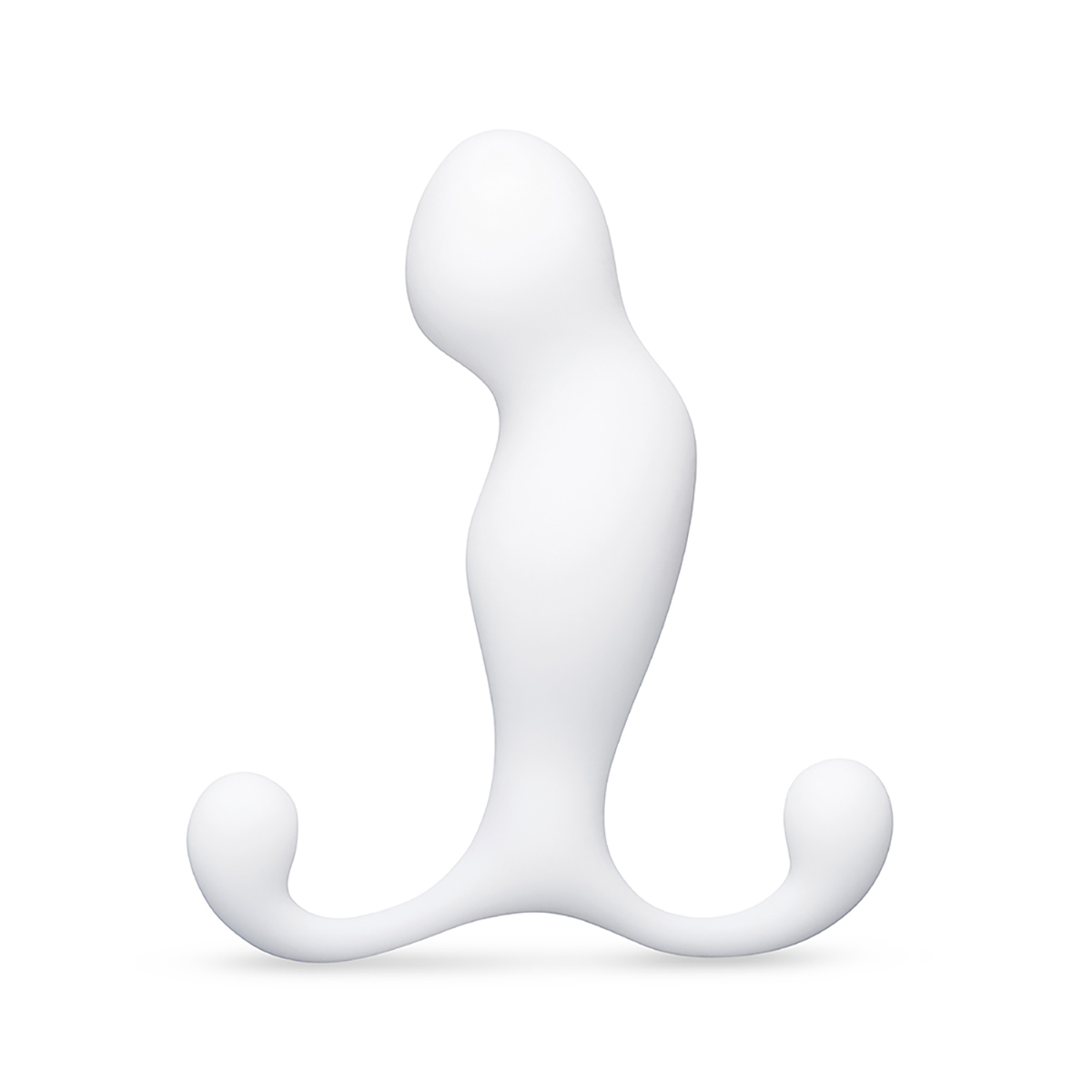 Angled view of the  B-Vibe vibrator designed for intimate use