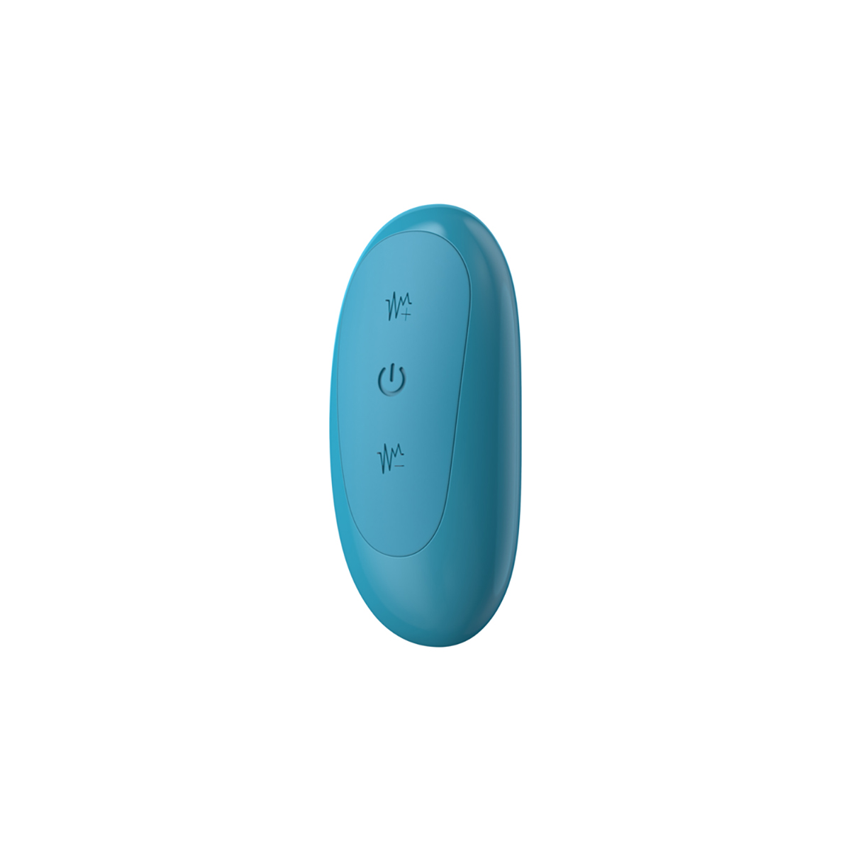 Close-up of the Blue Luv Inc vibrator for texture detail