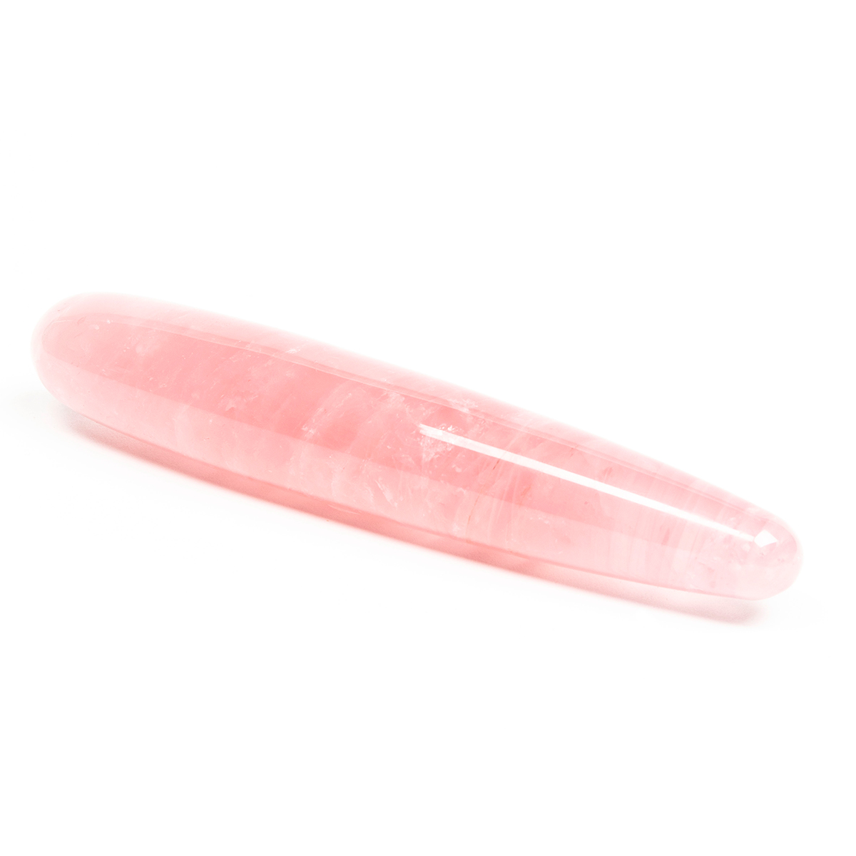 Buy Chakrubs Heart Slim Rose Quartz Wand kegel exercise device for pelvic floor muscle strengthening.