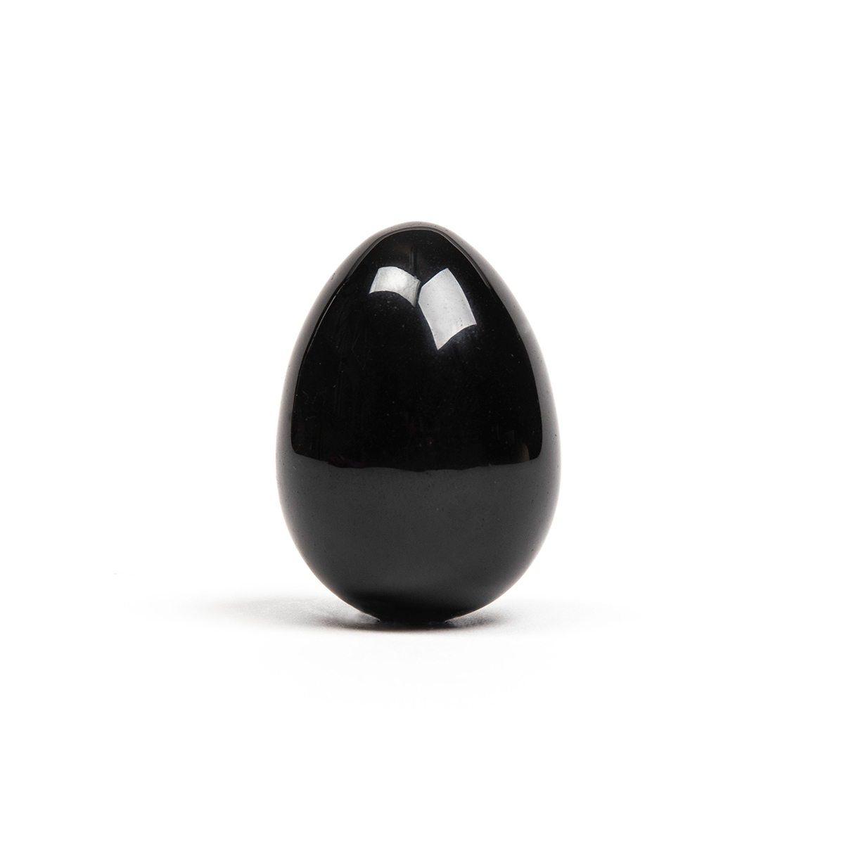 Buy Chakrubs Xaga Yoni Egg Obsid nondrilled kegel exercise device for pelvic floor muscle strengthening.