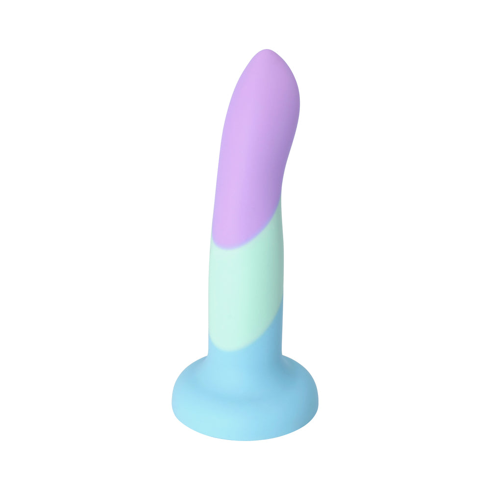 Dildo from Adam & Eve in Multi-Color,Blue,Purple,Green designed for anal sex with Her or Him
