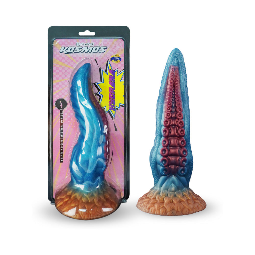 Dildo by Camtoyz in Multi-Color shown for use by Her or Him