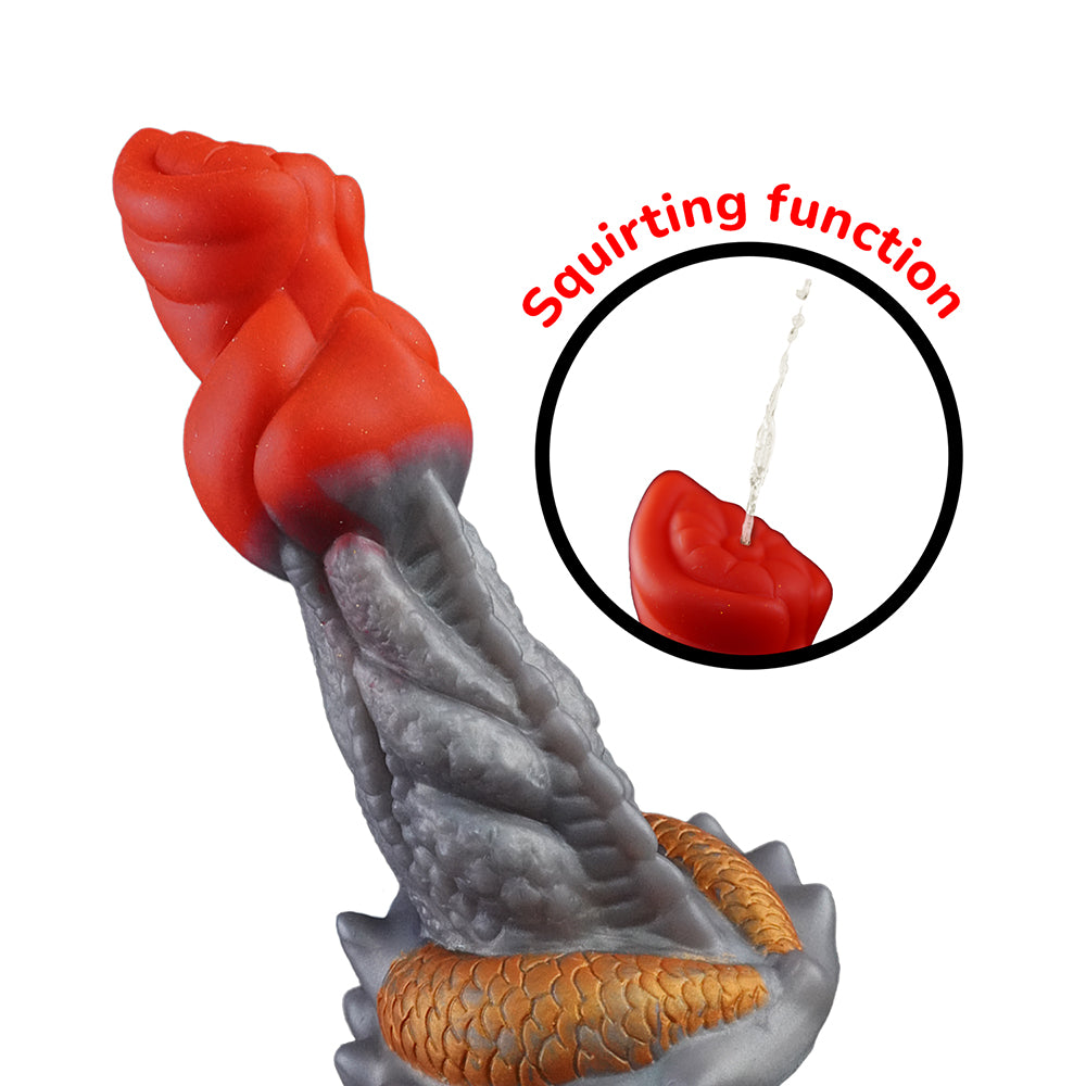 Dildo by Camtoyz in Multi-Color displayed for pegging Him or Her