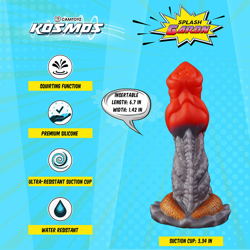 Dildo from Camtoyz in Multi-Color pictured for anal pleasure for Her or Him