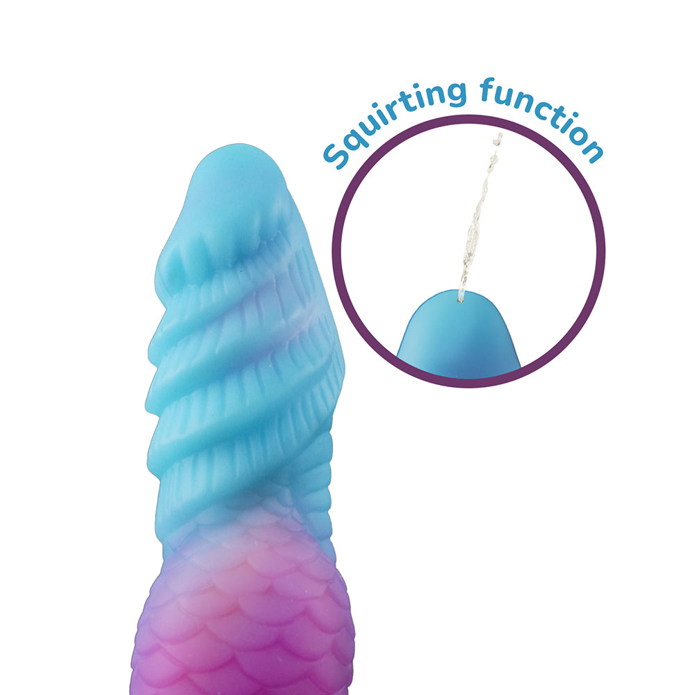 Dildo by Camtoyz in Multi-Color displayed for pegging Him or Her