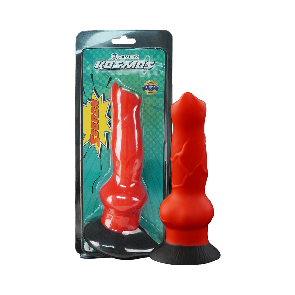 Dildo by Camtoyz in Orange shown for use by Her or Him