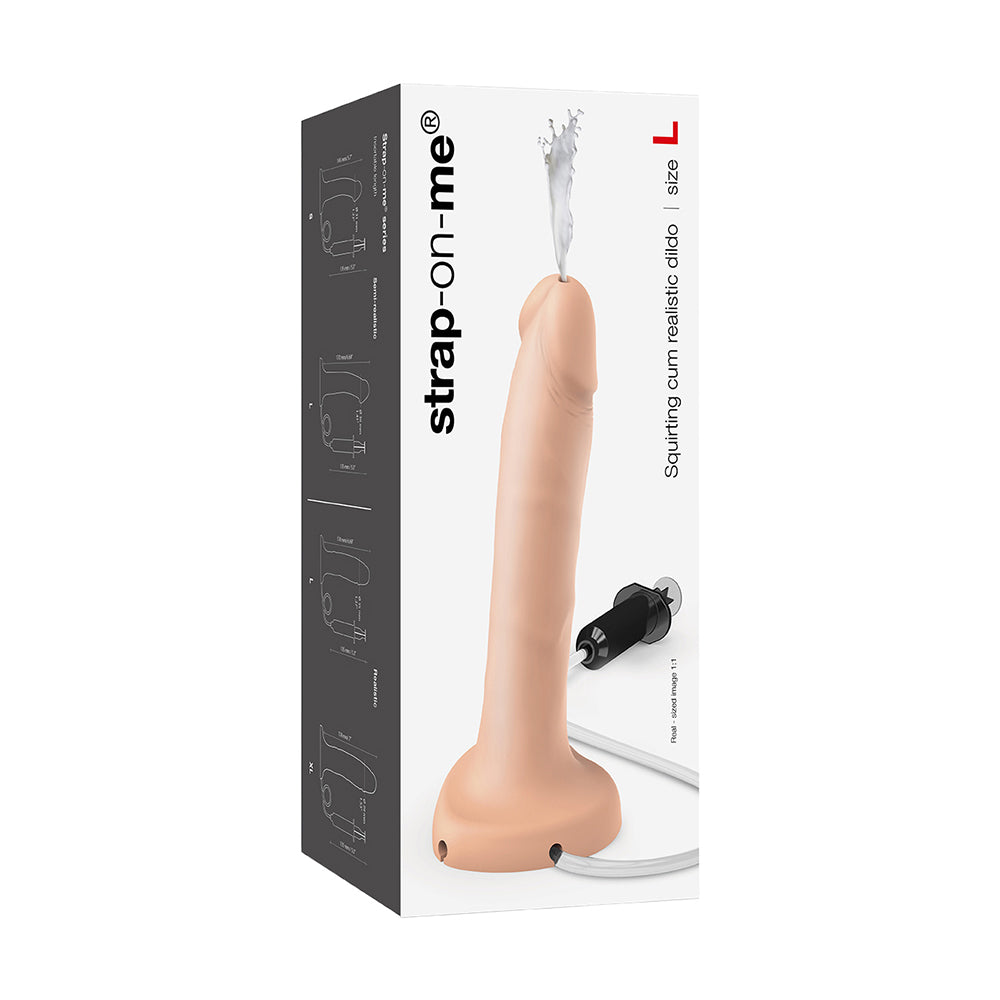 Dildo by Lovely Planet in Vanilla Ivory Beige shown for use by Her or Him
