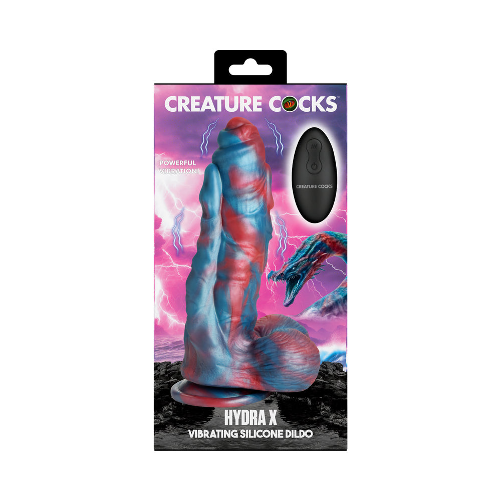 Dildo from XR Brands in Multi-Color pictured for anal pleasure for Her or Him