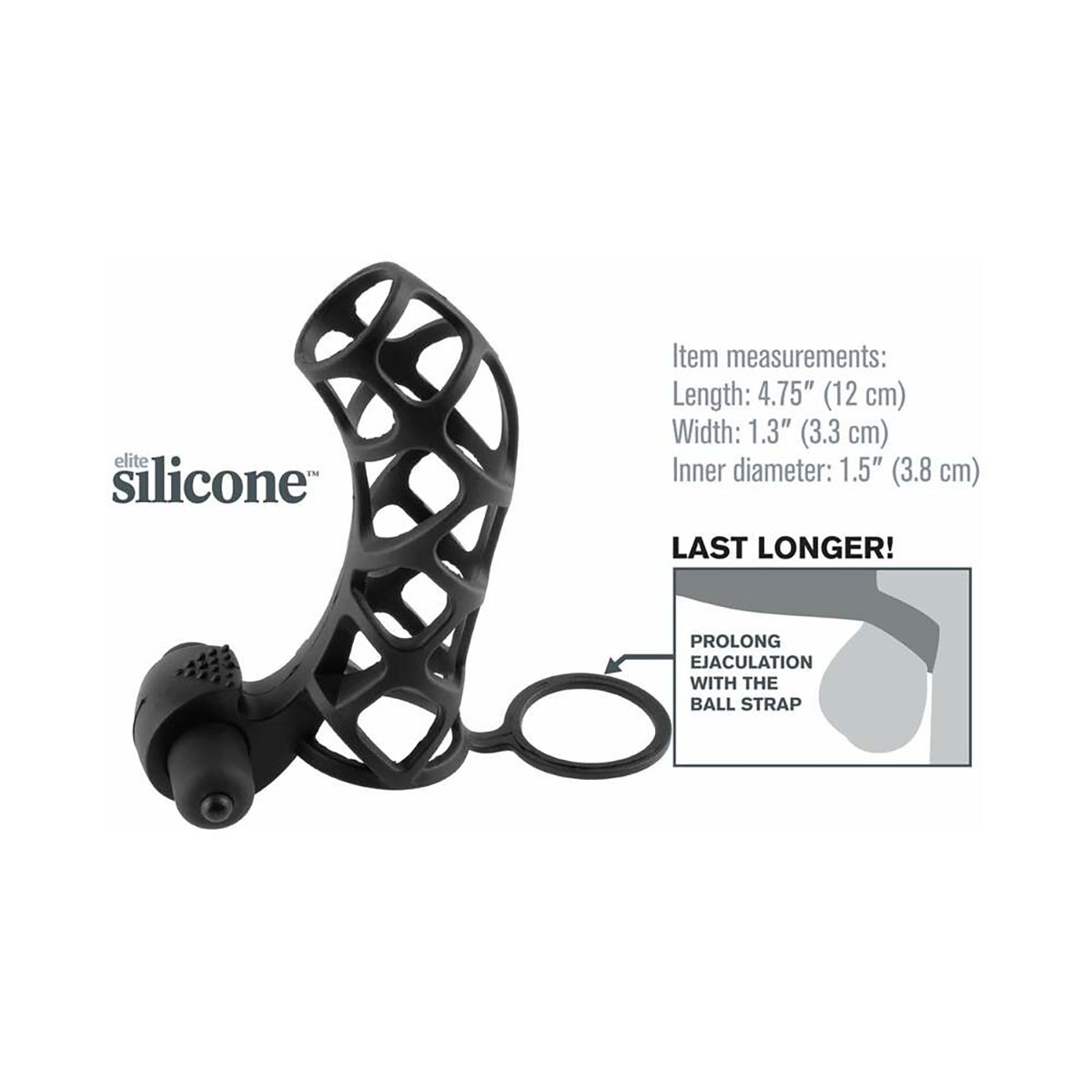 Buy  FX Vibr Extreme Silicone Power Cage Blk book for her.