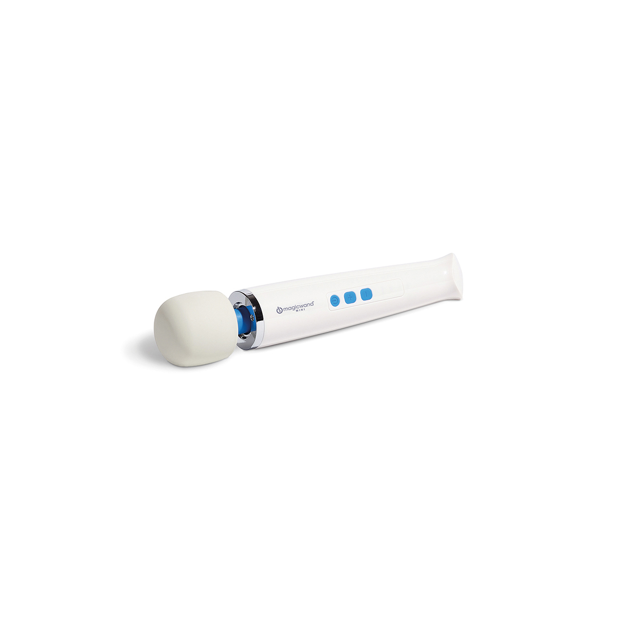 Magic Wand vibrator Rechargeable shown in hand for scale