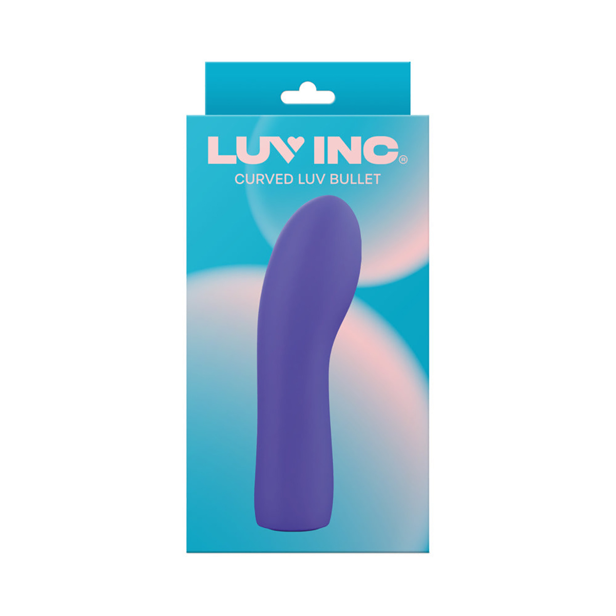 Close-up of the Purple Luv Inc vibrator for texture detail