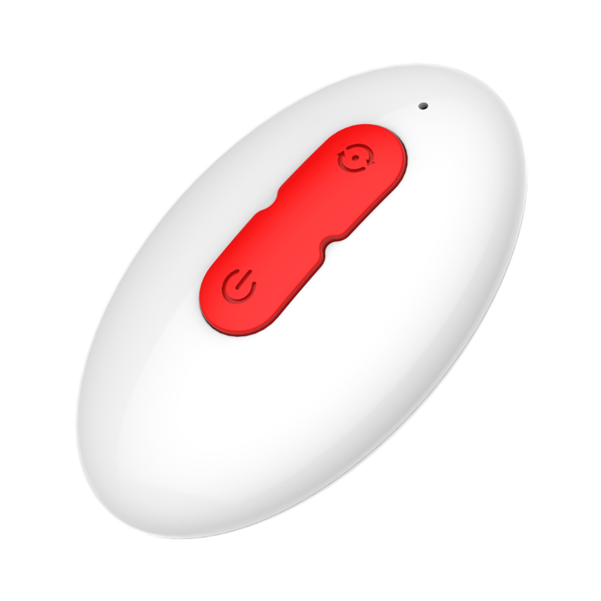 Close-up of the Red Luv Inc vibrator for texture detail