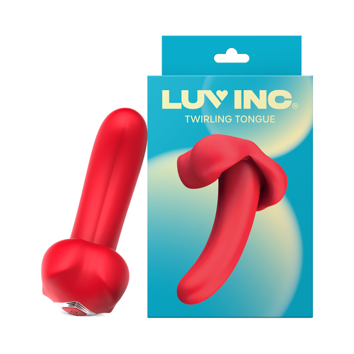 Product image of the Red Luv Inc vibrator on clean background