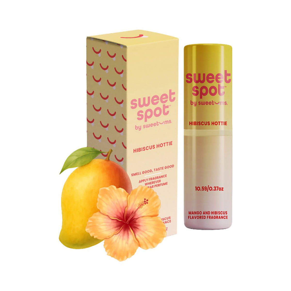 Sweetums Sweet Spot Mango Hibiscus intimate cleansers and personal cleansing care by Sweetums.