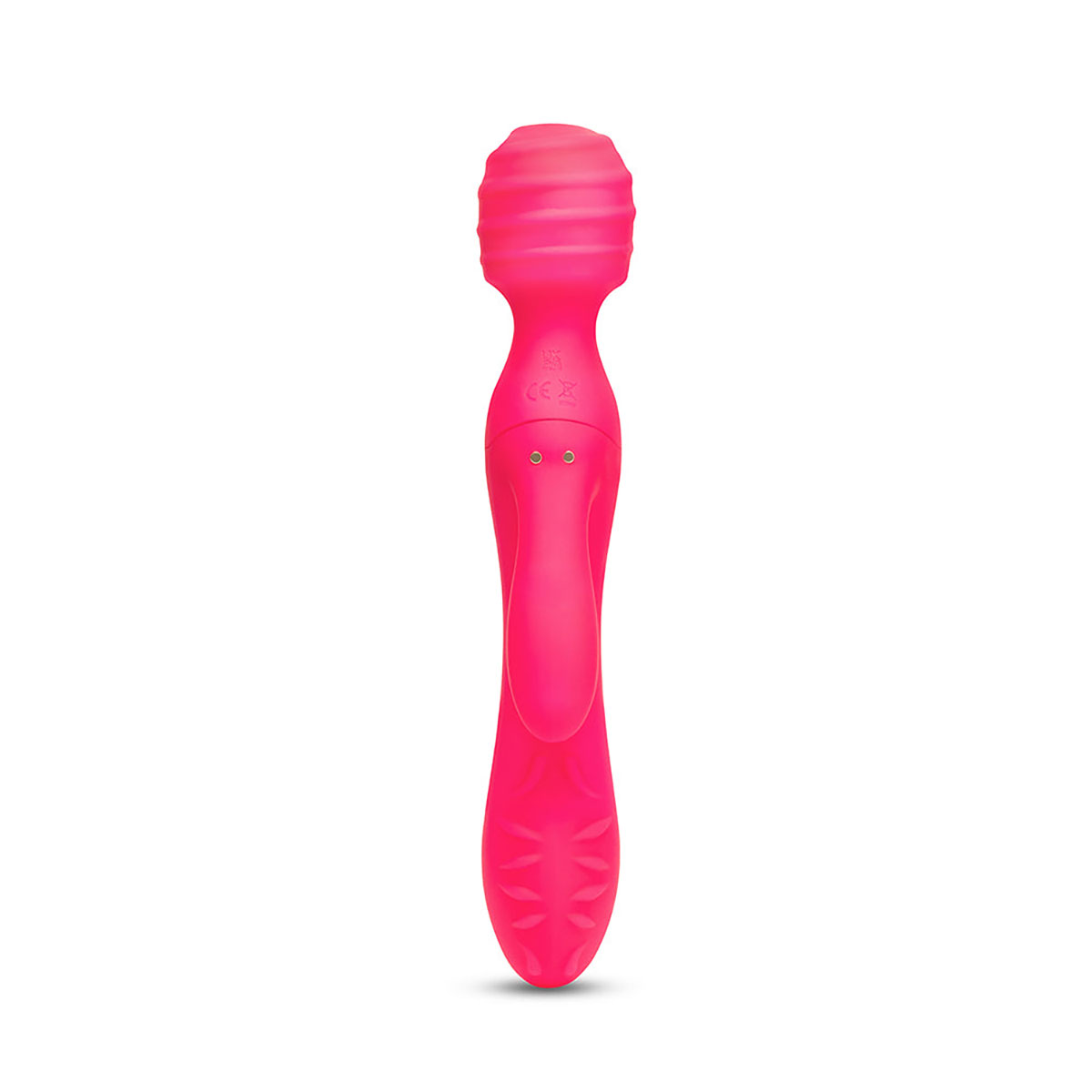 Angled view of the  Together vibrator designed for intimate use