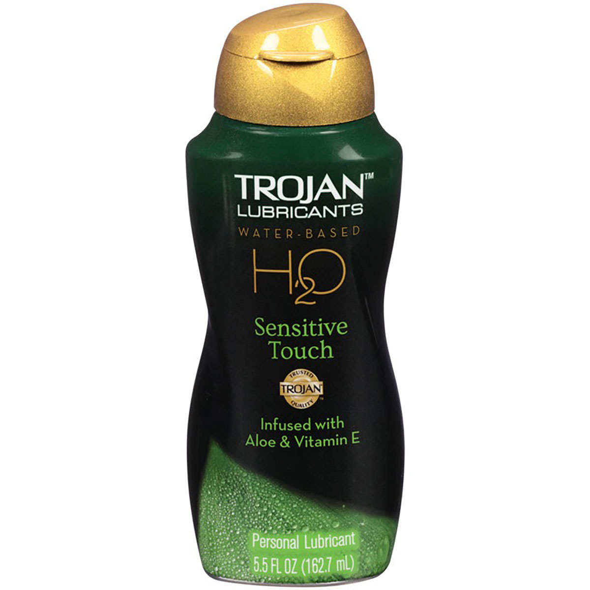 Best Trojan Lubricants H2o Sensitive 5.5oz. her care Paradise condoms on sale at herVibrators.com.