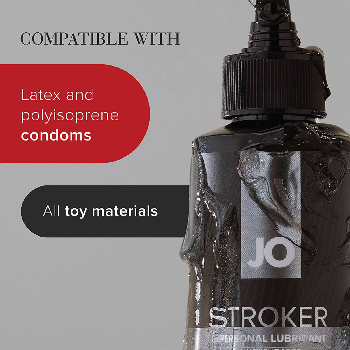 Product image of System JO's  Vegan Lube for gentle, clean glide