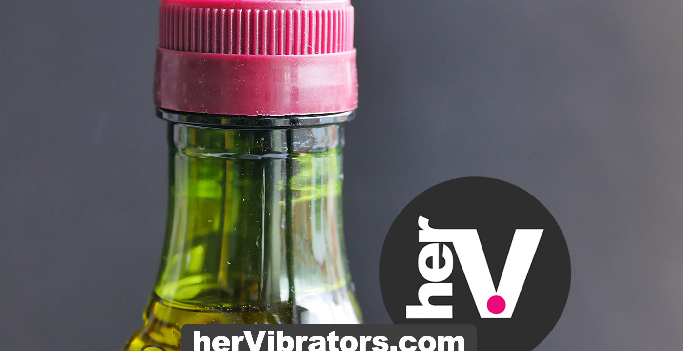 Bottle of olive oil for a guide about using olive oil as anal lube and safer alternatives.