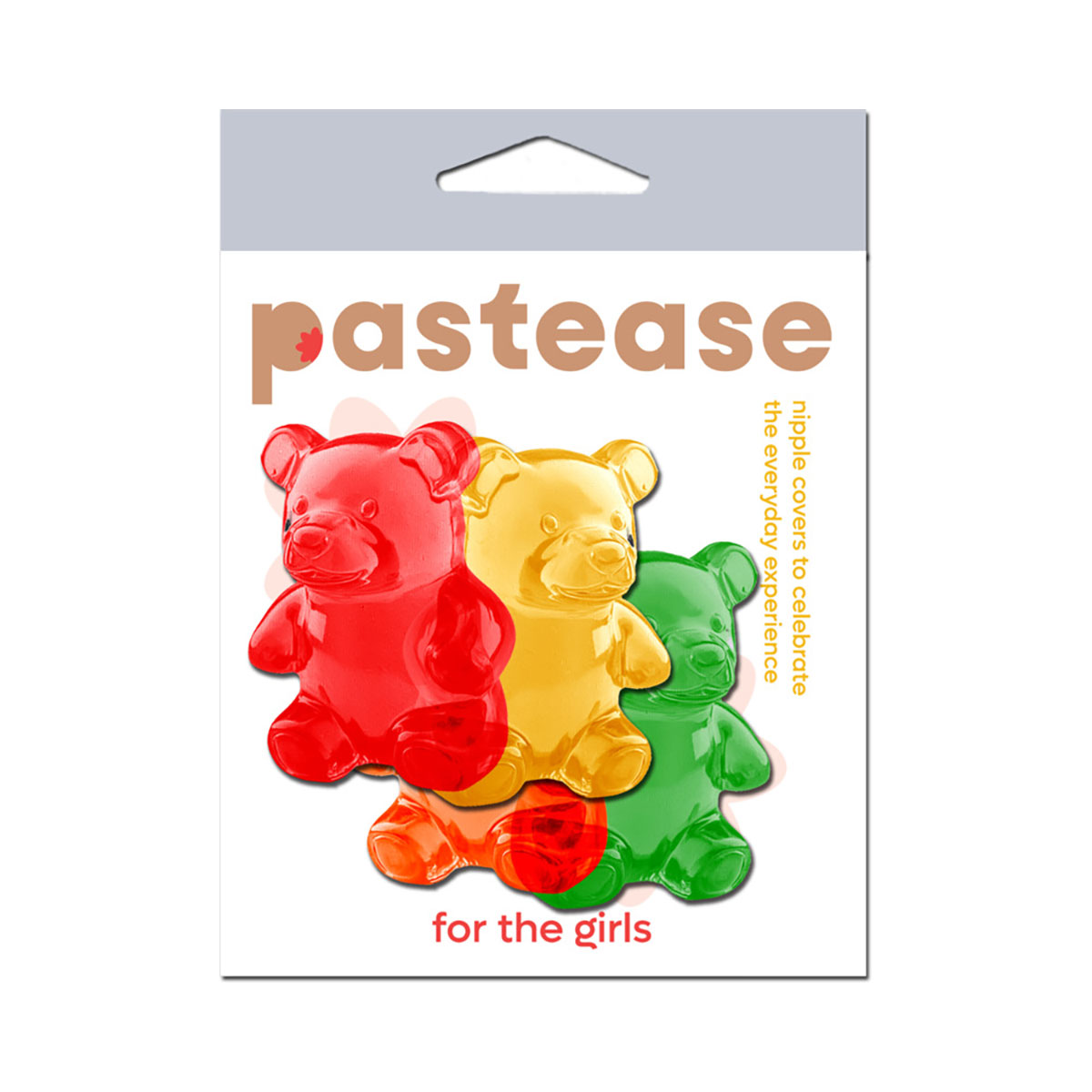 Wearing Gummy Bear Breast nipples covers by Pastease can be fun and sexy!