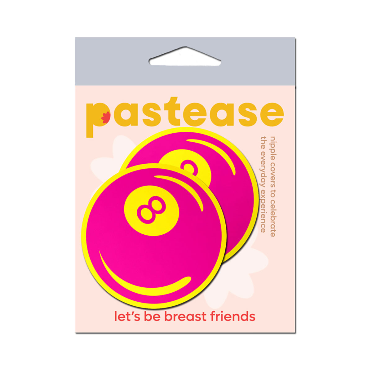 Yellow 8 Ball! Wearing Neon Pink&amp
