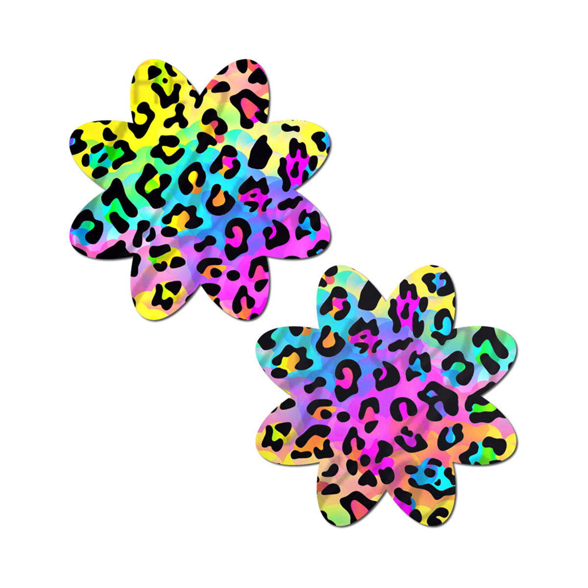 Feel sexy wearing sexy nipple covers  Rainbow Cheetah Leopard! Wearing Rainbow Cheetah Leopard nipples covers by Pastease can be fun and sexy!