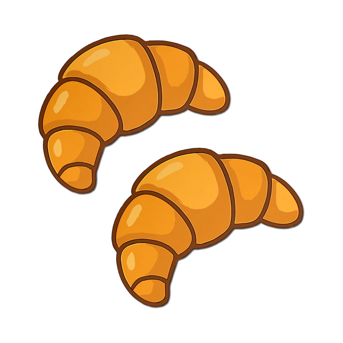 Feel sexy wearing sexy nipple covers  Warm Buttery Croissant! Wearing Warm Buttery Croissant nipples covers by Pastease can be fun and sexy!