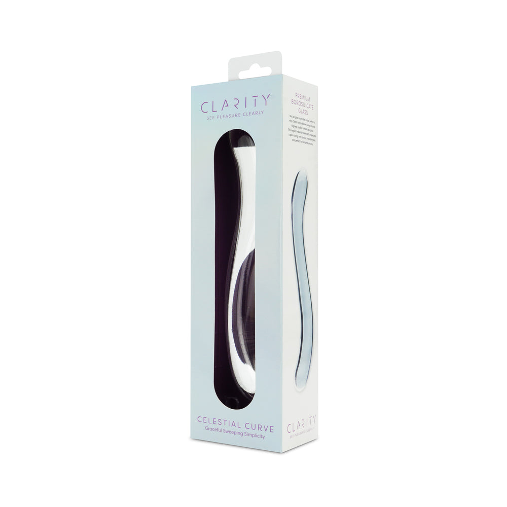 Dildo by Creative Conceptions in Clear shown for pegging Her or Him