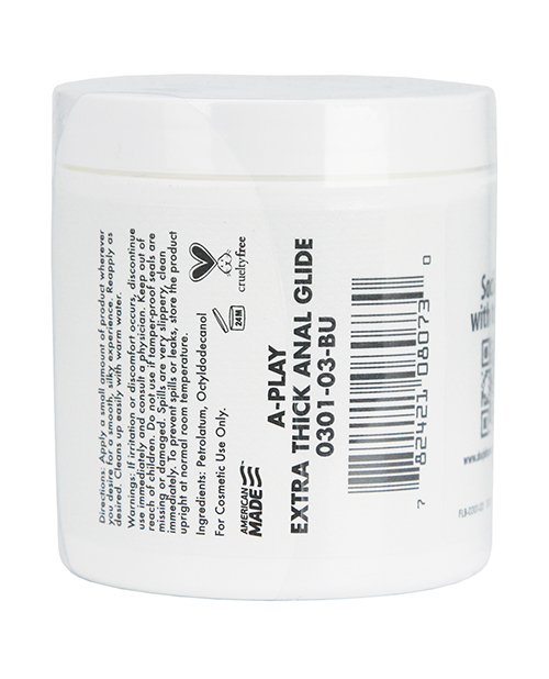Order A Play Extra Thick Anal Glide w/Cushioning Oil based Formula - 4.5 oz online