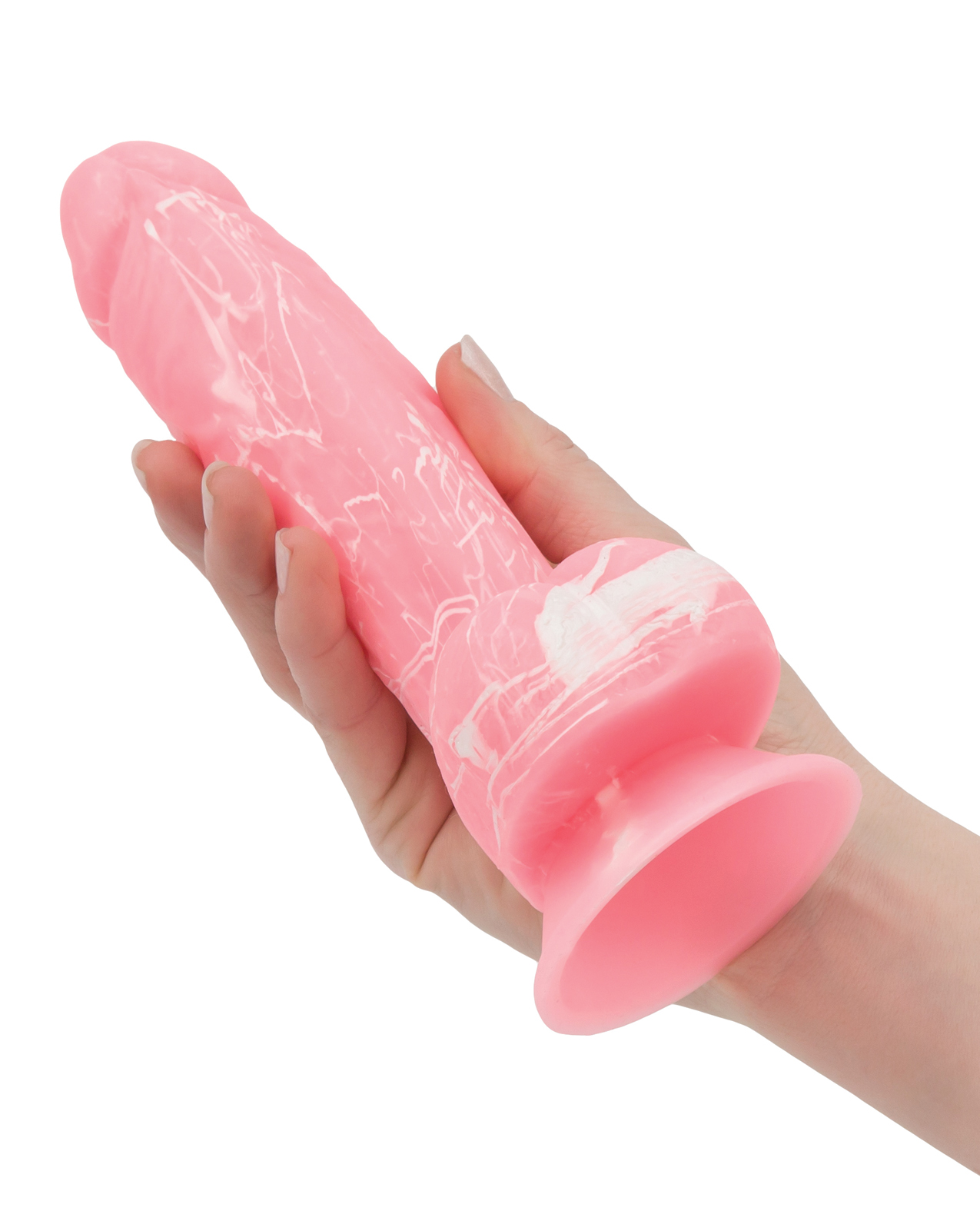 Buy Addiction Addiction Brandon 7.5" Glow in the Dark Dildo - Pink