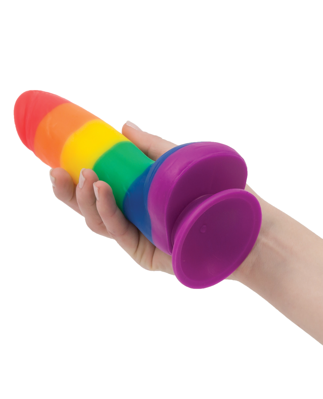 Buy Addiction Addiction Justin 8" Dildo - Rainbow