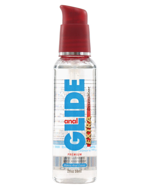 Shop Anal Glide Extra Anal Lubricant & Desensitizer - 2 oz Pump Bottle online
