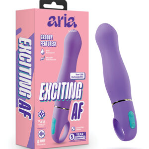 Shop Aria - Exciting AF 2.0 - Rechargeable Vibe - Indigo online