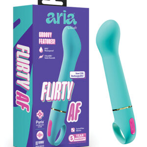 Shop Aria - Flirty AF 2.0 - Rechargeable Vibe - Teal online
